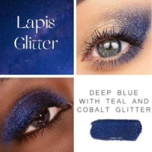 4th of July eyeshadow Lapis Glitter Shadowsense